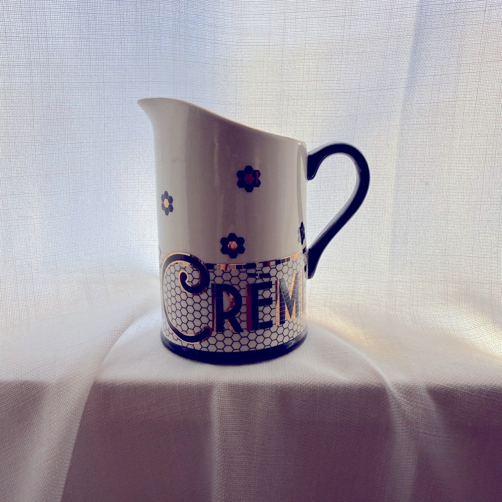Anthropologie Bistro tile creamer